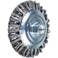 PFERD TOOLS COMBITWIST Spazzola conica intrecciata KBG Filo d'acciaio