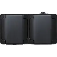 KOS Elektro System presa di corrente a 2 vie con sportello IP54 KOS - Serie: Bryza