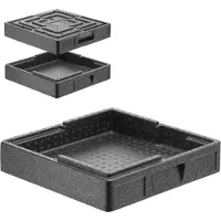 Hendi Contenitore termico per alimenti SALTO interno 35x35x4.5cm 5L