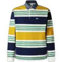 Pepe Jeans per uomo. PM5400086 Polo bianca Clive (XXL), Bianco, Casual, Cotone, Manica lunga