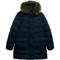 Superdry Giacca Everest Mf Mid Faux Fur Puffer