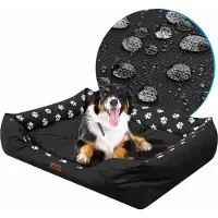 Stanislaw Jurga Cuccia per cani "Puffy" - Cuscino idrorepellente e sfoderabile - 125x100 cm - Robusto tessuto Oxford | PillowPrim