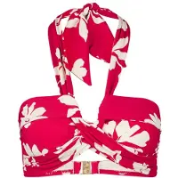 Seafolly Mayflower Halter Bandeau Parte superiore bikini Donna (40, fuchsia)