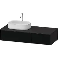 Duravit Zencha Meuble sous-lavabo avec console, 1300x550mm, 2 tiroirs, 1 découpe, ZE4816063800000, ZE4816063800000