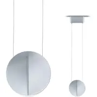 Paulmann Lampada a sospensione LED URail Alejandro cromata, 4.000 K,