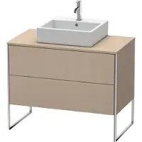 Duravit XSquare Meuble sous-vasque sur console au sol, 2 tiroirs, 1000x778x548mm, XS492107575, XS492107575