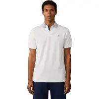 Hackett per uomo. HM5600184 Polo H Tape bianco (XXL), Casual, Cotone, Manica corta