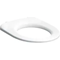 Geberit Selnova Comfort - Sedile per WC senza barriere architettoniche senza coperchio, bianco 500.340.01.1