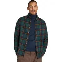 Timberland Midweight Flannel Check Shirt Green Gables Taglia: S | Camicie Casual Outlet | Uomo | Verde