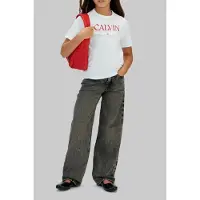 Calvin Klein Girls Multi Color S/s T-shirt Bright White Taglia: 6 | T-shirt Outlet | Unisex | Bianco