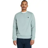 Timberland Exeter River Brushed Back Crew Sweatshirt Silver Blue Taglia: S | Maglioni a maglia Outlet | Uomo | Blu
