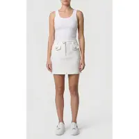 Moschino Teddy Buttons Tweed Mini Skirt White Taglia: 38 | Minigonne Outlet | Donna | Bianco