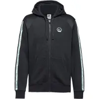 Nike Giacca di felpa nero / bianco