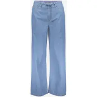 Geisha Jeans Wide Bleached Denim Taglia: XL | Pantaloni Outlet | Donna | Blu