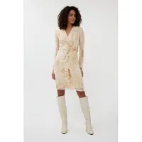 Esqualo Dress Mesh Marble Dream Print Taglia: S | Abiti Midi Outlet | Donna