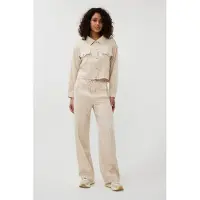 Esqualo Trousers Wide Jacquard Sand Taglia: 34 | Pantaloni Outlet | Donna | Marrone