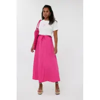 Esqualo Skirt Maxi Wide Pink Taglia: 34 | Maxi gonne Outlet | Donna | Rosa