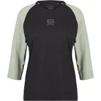 Stoic Women's PerformanceMerino LofsdalenSt. MTB 3/4 Tee Maglietta da ciclismo Donna (M, nero)