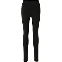EA7 per donna. 7W000539_AF12484 Leggings a vita alta con logo nero (M), Sportivo, Cotone, Multisport