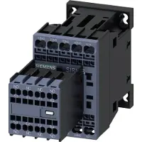 Siemens Contattore ausiliario , 6S+2Ö, 24 V CC, S00, collegamento a molla 3RH23622BB40