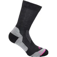 CMP Women's Trekking Wool Sock Calze da trekking Donna (39-42, nero/grigio)