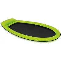 Intex Amaca gonfiabile con rete, 178 x 94 cm, (verde, 178 x 94 cm)