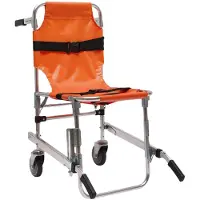OEM Porta scale, portata 160 kg, design pieghevole con cintura di sicurezza, arancione