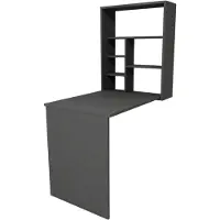 Hannah Home Toeletta in legno "Sedir" - 90 x 59 x 74 cm - Grigio antracite