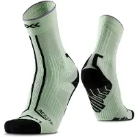 X-socks Trailrun Terraskin Expert Crew Calze da running (35-38, verde)