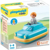 Playmobil 1.2.3 Gioco Di Costruzione Auto