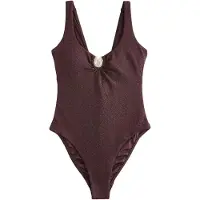 Ted Baker Costume intero modellante cioccolato