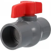 OEM Valvola di regolazione del flusso d'acqua con aletta di commutazione per giardino e piscina, 40 mm - Rosso/Verde