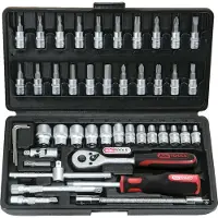 Ks Tools 1/4" Steckschlüssel-Satz, 46-tlg. (911.0646)