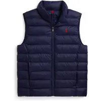 Ralph Lauren per ragazzo. 323B15067002 Gilet imbottito pieghevole Colden blu navy ((L) 10/12años= 150/161cm), Casual, Nylon riciclato,