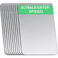 OEM Specchio rettangolare bifacciale ultrasottile in acrilico, ideale per il bricolage, i viaggi, le borse e i cosmetici - 10,0 x 15,0 cm