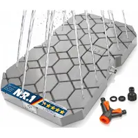 Kesser Doccia per cani per grandi, piccoli e animali a quattro zampe, resistente ai raggi UV e alle intemperie, fino a 200 kg. Include accessori