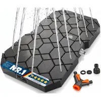 Kesser Doccia per cani per grandi, piccoli e animali a quattro zampe, resistente ai raggi UV e alle intemperie, fino a 200 kg. Include accessori