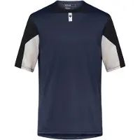 FOX Racing Defend S/S Jersey Maglietta da ciclismo Uomo (M, blu)