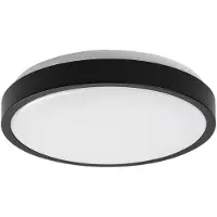 Rabalux 71252 Lampade da bagno in plastica nera