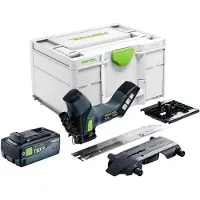 Festool Sega isolante a batteria ISC 240 Basic 18 V 240 mm + 1x batteria ricaricabile 8,0 Ah + caricatore rapido + Systainer