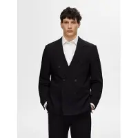 Selected Giacca A Doppio Petto Uomini Nero 44