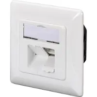 Digitus Scatola di giunzione Cat.6A (profonda), 2 x RJ45, schermato