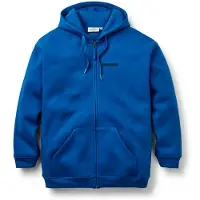 Passenger Women's Reflect Full Zip Recycled Cotton Hoodie Felpa con cappuccio Donna (S, blu)
