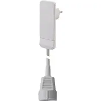Bachmann Spina piatta CEE7/7 bianco, 1,5 m CEE7/3