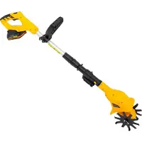 OEM Macchina per la coltivazione elettrica a mano, funzionamento senza fili, lunghezza regolabile, giallo