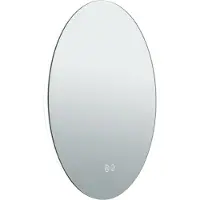 Orion Specchio LED Focus, Ø 45 cm, CCT, antiappannamento, touch dimmer