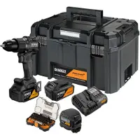 DeWalt Trapano avvitatore a percussione a batteria DCD86MP2KT-QW | McLaren | 18 V | Set di 2 batterie da 5 Ah