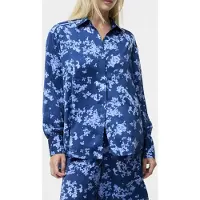 French Connection Isla Celaya Ls Shirt Blue Multi Taglia: 8 | Maglie a manica lunga Outlet | Donna | Blu