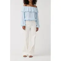 Alchemist Top Pomme Faded Blue Taglia: 42 | Maglie a manica lunga Outlet | Donna | Blu