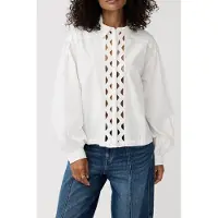 Alchemist Blouse Eva Very White Taglia: 34 | Maglie a manica lunga Outlet | Donna | Bianco